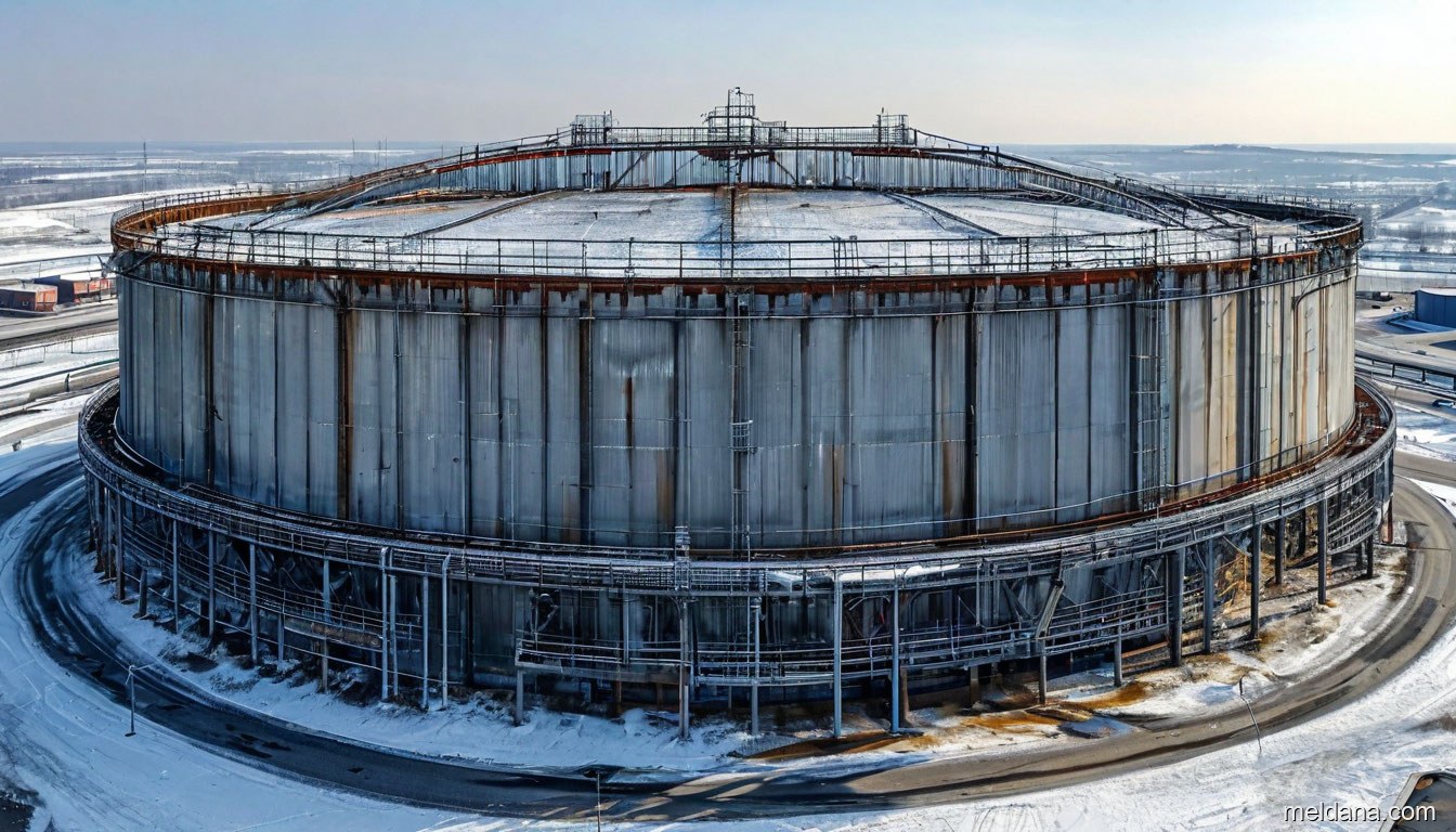 Антидроновая защита резервуара РВС-50000 Ставрополе — ЗОК ЗАСЛОН по СП 542
